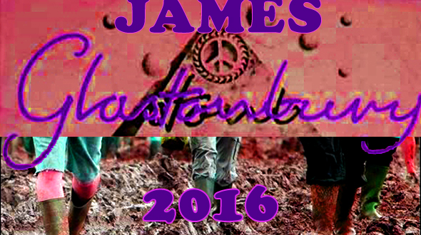 James return to Glastonbury