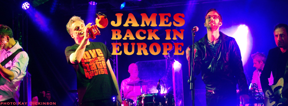 James back in Europe